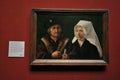 An Elderly Couple by Jan Gossaert at the National Gallery Museum in London